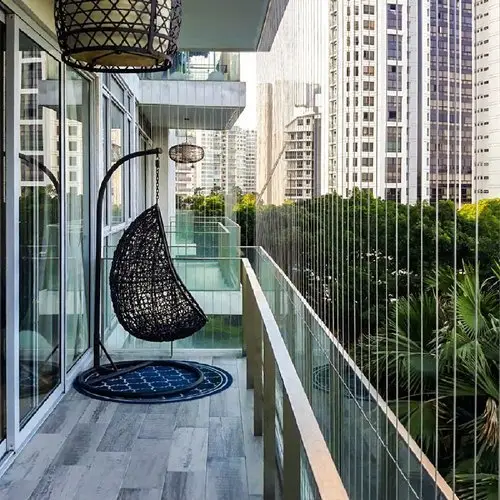 Invisible Grill Balcony